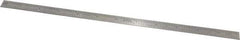 SPI - 12" Long, 1/100, 1/64, 1/50, 1/32" Graduation, Flexible Stainless Steel Rule - 16R Graduation Style, 1/2" Wide, Silver, Polished Finish - USA Tool & Supply