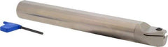 Iscar - 1.48" Min Bore Diam, 10" OAL, 1-1/4" Shank Diam, GHI Indexable Boring Bar - GI.I, TIPI 3.4MT Insert - USA Tool & Supply