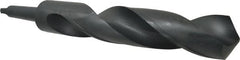 Interstate - 2-1/2", 4MT 118° Point High Speed Steel Taper Shank Drill Bit - USA Tool & Supply