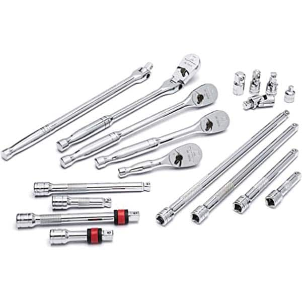 GearWrench - Socket Extension Sets Tool Type: Ratchet & Drive Tool Set Drive Size (Inch): 0.375 - USA Tool & Supply