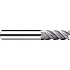 Fraisa - 5/8" Diam, 1-1/4" LOC, 4 Flute Solid Carbide Roughing Square End Mill - USA Tool & Supply