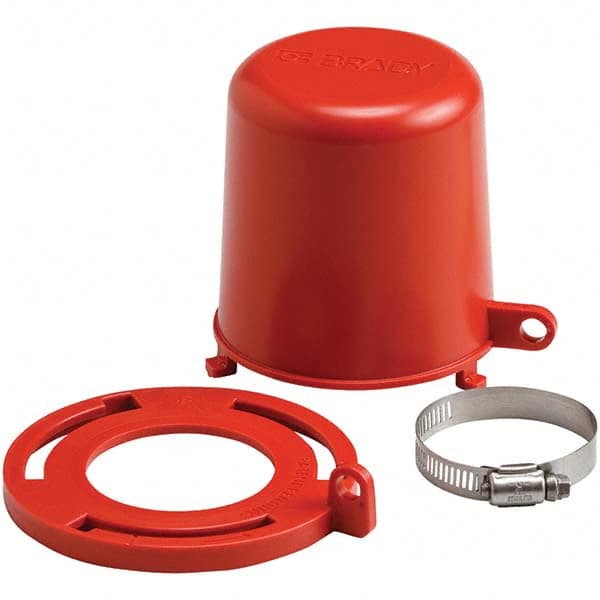 Brady - Pneumatic & Valve Lockouts Type: Plug Valve Lockout Maximum Valve Handle Size (Inch): 2-1/2 - USA Tool & Supply