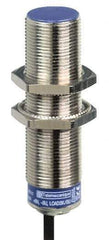 Telemecanique Sensors - PNP, 8mm Detection, Cylinder, Inductive Proximity Sensor - 3 Wires, IP68, IP69, 12 to 48 VDC, M18x1 Thread, 62mm Long - USA Tool & Supply