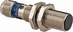 Telemecanique Sensors - PNP, NC, 2mm Detection, Cylinder Shielded, Inductive Proximity Sensor - 3 Wires, IP67, IP69K, 12 to 24 VDC, M12x1 Thread, 50mm Long x 0.71 Inch Wide - USA Tool & Supply