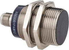 Telemecanique Sensors - PNP, 10mm Detection, Cylinder Shielded, Inductive Proximity Sensor - 3 Wires, IP67, IP69K, 12 to 24 VDC, M30x1.5 Thread, 50.7mm Long - USA Tool & Supply