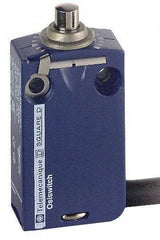 Telemecanique Sensors - DP, NC/NO, 240 VAC, Removable Cable Terminal, End Plunger Actuator, General Purpose Limit Switch - IP66, IP67, IP68 IPR Rating - USA Tool & Supply