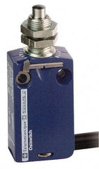 Telemecanique Sensors - DP, NC/NO, 240 VAC, Removable Cable Terminal, End Plunger Actuator, General Purpose Limit Switch - IP66, IP67, IP68 IPR Rating - USA Tool & Supply