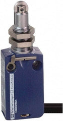 Telemecanique Sensors - DP, NC/NO, 240 VAC, Removable Cable Terminal, Roller Plunger Actuator, General Purpose Limit Switch - IP66, IP67, IP68 IPR Rating - USA Tool & Supply