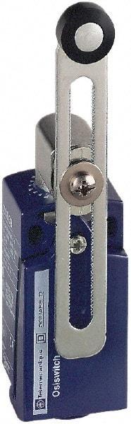 Telemecanique Sensors - DP, NC/NO, 240 VAC, Screw Terminal, Roller Lever Actuator, General Purpose Limit Switch - USA Tool & Supply