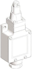 Telemecanique Sensors - SPDT, NC/NO, 240 VAC, 250 VDC, Screw Terminal, Roller Plunger Actuator, General Purpose Limit Switch - 1, 2, 4, 6, 12, 13, 6P NEMA Rating, IP66 IPR Rating - USA Tool & Supply
