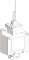 Telemecanique Sensors - DP, NC/NO, 240 VAC, Screw Terminal, Cat Whisker Actuator, General Purpose Limit Switch - IP66 IPR Rating - USA Tool & Supply