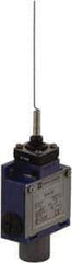 Telemecanique Sensors - SPDT, NC/NO, 240 VAC, 250 VDC, Screw Terminal, Cat Whisker Actuator, General Purpose Limit Switch - 1, 2, 4, 6, 12, 13, 6P NEMA Rating, IP66 IPR Rating - USA Tool & Supply