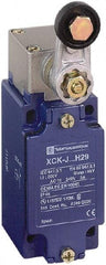 Telemecanique Sensors - SPDT, NC/NO, 240 VAC, 250 VDC, Screw Terminal, Roller Lever Actuator, General Purpose Limit Switch - 1, 2, 3, 4, 12 NEMA Rating, IP66 IPR Rating - USA Tool & Supply