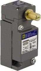 Square D - SPDT, NC/NO, 250 VDC at 0.11 Amp, 600 VAC at 1.20 Amp, Screw Terminal, Rotary Head Actuator, General Purpose Limit Switch - 1, 2, 4, 6, 12, 13, 6P NEMA Rating, IP66 IPR Rating - USA Tool & Supply