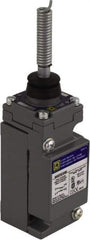 Square D - SPDT, NC/NO, 600 VAC at 1.20 Amp, 600 VDC at 0.10 Amp, Screw Terminal, Steel Spring Actuator, General Purpose Limit Switch - 1, 2, 4, 6, 12, 13, 6P NEMA Rating, IP66 IPR Rating - USA Tool & Supply