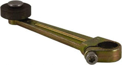 Square D - 3 Inch Long, 1/4 Inch Diameter, Cast Zinc Body, Limit Switch Operator - 1/4 Inch Face Width, Steel Roller, For Use with Limit Switches - USA Tool & Supply