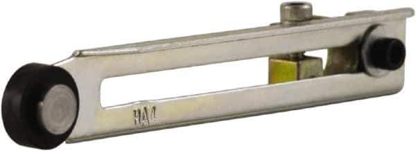 Square D - 0.88 Inch Long, 0.63 Inch Diameter, Cast Zinc Body, Limit Switch Adjustable Roller Lever - Nylon Roller, For Use with Limit Switches - USA Tool & Supply
