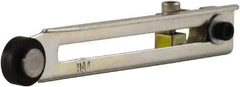 Square D - 0.88 Inch Long, 0.63 Inch Diameter, Cast Zinc Body, Limit Switch Adjustable Roller Lever - Nylon Roller, For Use with Limit Switches - USA Tool & Supply