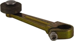 Square D - 2-1/2 Inch Long, 1/4 Inch Diameter, Cast Zinc Body, Limit Switch Operator - 1/4 Inch Face Width, Steel Roller, For Use with Limit Switches - USA Tool & Supply