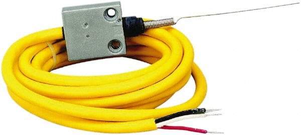 Square D - SPDT, NC/NO, 240 VAC, Prewired Terminal, Cat Whisker Actuator, General Purpose Limit Switch - 1, 12, 13 NEMA Rating, IP54 IPR Rating, 15 oz Operating Force - USA Tool & Supply