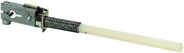 Square D - 6 Inch Long, 1/4 Inch Diameter, Limit Switch Spring Rod - 1/4 Inch Face Width, Nylon Roller, For Use with Limit Switches - USA Tool & Supply