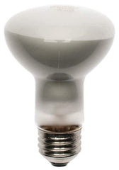 Philips - 45 Watt Incandescent Flood/Spot Medium Screw Lamp - 2,700°K Color Temp, 380 Lumens, 130 Volts, Dimmable, R20, 2,000 hr Avg Life - USA Tool & Supply