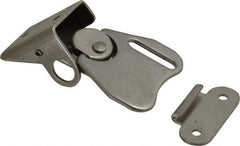 Value Collection - 2.51" Long x 1-1/2" Wide x 0.94" High, Padlockable Latch Wing Turn Latch - Stainless Steel, with Stainless Steel Finish - USA Tool & Supply