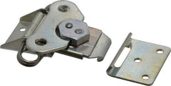 Value Collection - 4.68" Long x 3-1/4" Wide x 0.72" High, Standard Base Wing Turn Latch - Steel, with Zinc Finish - USA Tool & Supply
