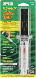 Devcon - 14 mL Syringe Two Part Epoxy - 0.5 to 1 min Working Time - USA Tool & Supply