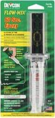 Devcon - 14 mL Syringe Two Part Epoxy - 0.5 to 1 min Working Time - USA Tool & Supply