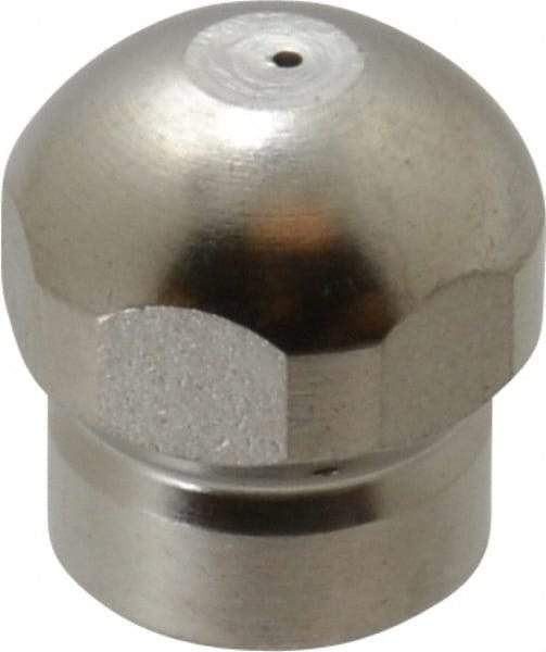 Value Collection - 3,000 psi Rotating, Sewer Pressure Washer Nozzle - 5.5mm Orifice Diam, 1/8" Thread - USA Tool & Supply