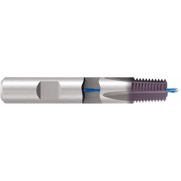 Emuge - 3/4-14 NPT 4 Flute Solid Carbide Standard Flute Tap - USA Tool & Supply