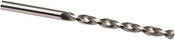 Guhring - 13mm, 130° Point, Parabolic Flute, High Speed Steel Taper Length Drill Bit - Bright Finish, 134mm Flute Length, 205mm OAL, Series 390 - USA Tool & Supply