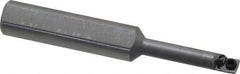 Kennametal - 0.208" Min Bore Diam, 2-1/2" OAL, 3/8" Shank Diam, CSBI Indexable Boring Bar - 1/2" Max Bore Depth, CDC Insert, Screw Holding Method - USA Tool & Supply
