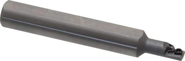 Kennametal - 0.23" Min Bore Diam, 2-1/2" OAL, 3/8" Shank Diam, CSBI Indexable Boring Bar - 1/2" Max Bore Depth, CDC Insert, Screw Holding Method - USA Tool & Supply