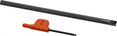 Kennametal - 0.285" Min Bore Diam, 6" OAL, 1/4" Shank Diam, CCBI Indexable Boring Bar - 2-1/2" Max Bore Depth, CDC Insert, Screw Holding Method - USA Tool & Supply