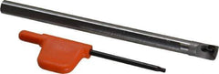 Kennametal - 0.3" Min Bore Diam, 4" OAL, 1/4" Shank Diam, FSBI Indexable Boring Bar - 1" Max Bore Depth, TD.. Insert, Screw Holding Method - USA Tool & Supply