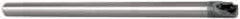 Kennametal - 0.3" Min Bore Diam, 4" OAL, 1/4" Shank Diam, FSBI Indexable Boring Bar - 1" Max Bore Depth, TD.. Insert, Screw Holding Method - USA Tool & Supply