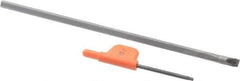 Kennametal - 0.275" Min Bore Diam, 6" OAL, 3/16" Shank Diam, FCBI Indexable Boring Bar - 1-7/8" Max Bore Depth, TD.. Insert, Screw Holding Method - USA Tool & Supply