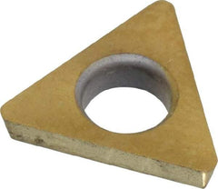 Kennametal - TDHB1280751 Grade KT315 Cermet Boring Insert - 60° Triangle, 15° Relief Angle, 5/32" Inscr Circle, 3/64" Thick, 1/64" Corner Radius - USA Tool & Supply