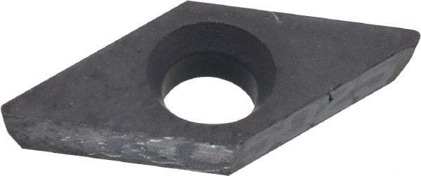 Kennametal - GPCD505, KC5025 Grade Carbide Profiling Insert - TiAlN Finish, 45° Incl Angle, Diamond, 1/16" Thick, 0.007" Corner Radius, 5/32" Inscribed Circle - USA Tool & Supply
