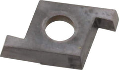 Kennametal - 2062CPG Grade KC5010, 0.06" Cutting Width Carbide Grooving Insert - 0.065" Max Depth of Cut, Right Hand, TiN Finish - USA Tool & Supply
