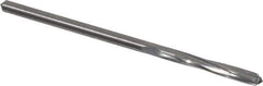 Hertel - 7/64" Solid Carbide 4 Flute Chucking Reamer - Spiral Flute, Straight Shank, 5/8" Flute Length, 2-1/4" OAL - USA Tool & Supply