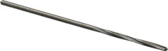 Hertel - 3/64" Solid Carbide 4 Flute Chucking Reamer - Spiral Flute, Straight Shank, 3/8" Flute Length, 1-1/2" OAL - USA Tool & Supply