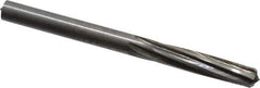 Hertel - 17/64" Solid Carbide 6 Flute Chucking Reamer - Spiral Flute, Straight Shank, 1-1/8" Flute Length, 3-1/4" OAL - USA Tool & Supply