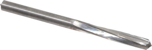Hertel - 13/64" Solid Carbide 4 Flute Chucking Reamer - Spiral Flute, Straight Shank, 1" Flute Length, 3" OAL - USA Tool & Supply