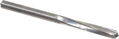 Hertel - 13/64" Solid Carbide 4 Flute Chucking Reamer - Spiral Flute, Straight Shank, 1" Flute Length, 3" OAL - USA Tool & Supply