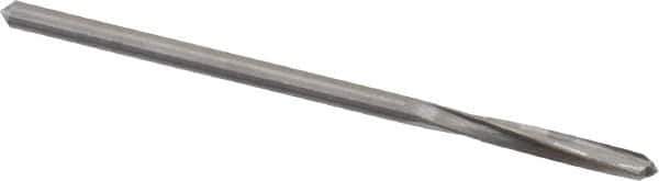 Hertel - 3/32" Solid Carbide 4 Flute Chucking Reamer - Spiral Flute, Straight Shank, 1/2" Flute Length, 2" OAL - USA Tool & Supply