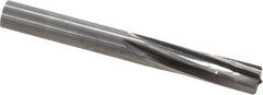 Hertel - 7/16" Solid Carbide 6 Flute Chucking Reamer - USA Tool & Supply