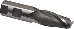 Hertel - 24mm, 2" LOC, 1" Shank Diam, 4-1/2" OAL, 2 Flute, Cobalt Square End Mill - Single End, Uncoated, Centercutting, Right Hand Cut - USA Tool & Supply